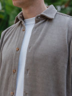 Brown Corduroy Shirt