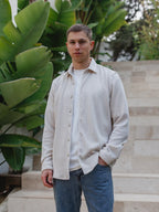 Beige Corduroy Shirt