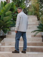 Beige Corduroy Shirt