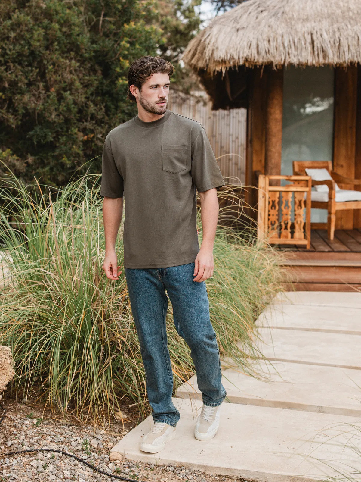 Army Pocket Oversized T-shirt