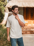 Cream Pocket Oversized T-shirt