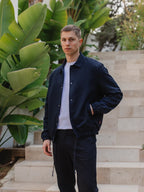 Navy Coach Jacket