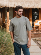 Olive Sleeve Oversized T-shirt