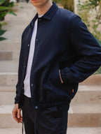 Navy Coach Jacket