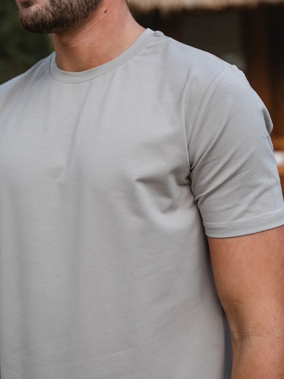 Light Grey Slimfit T-shirt