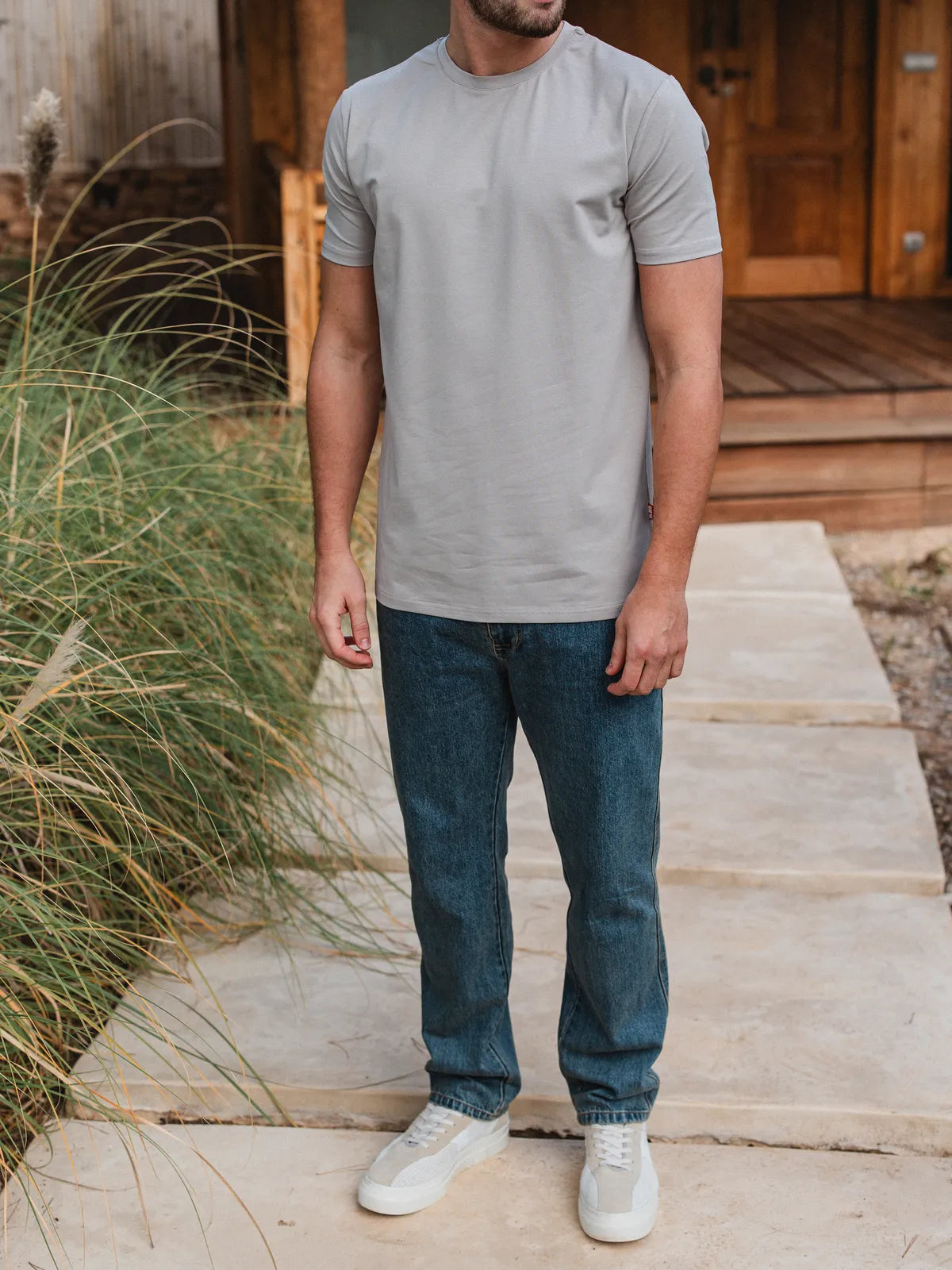 Light Grey Slimfit T-shirt