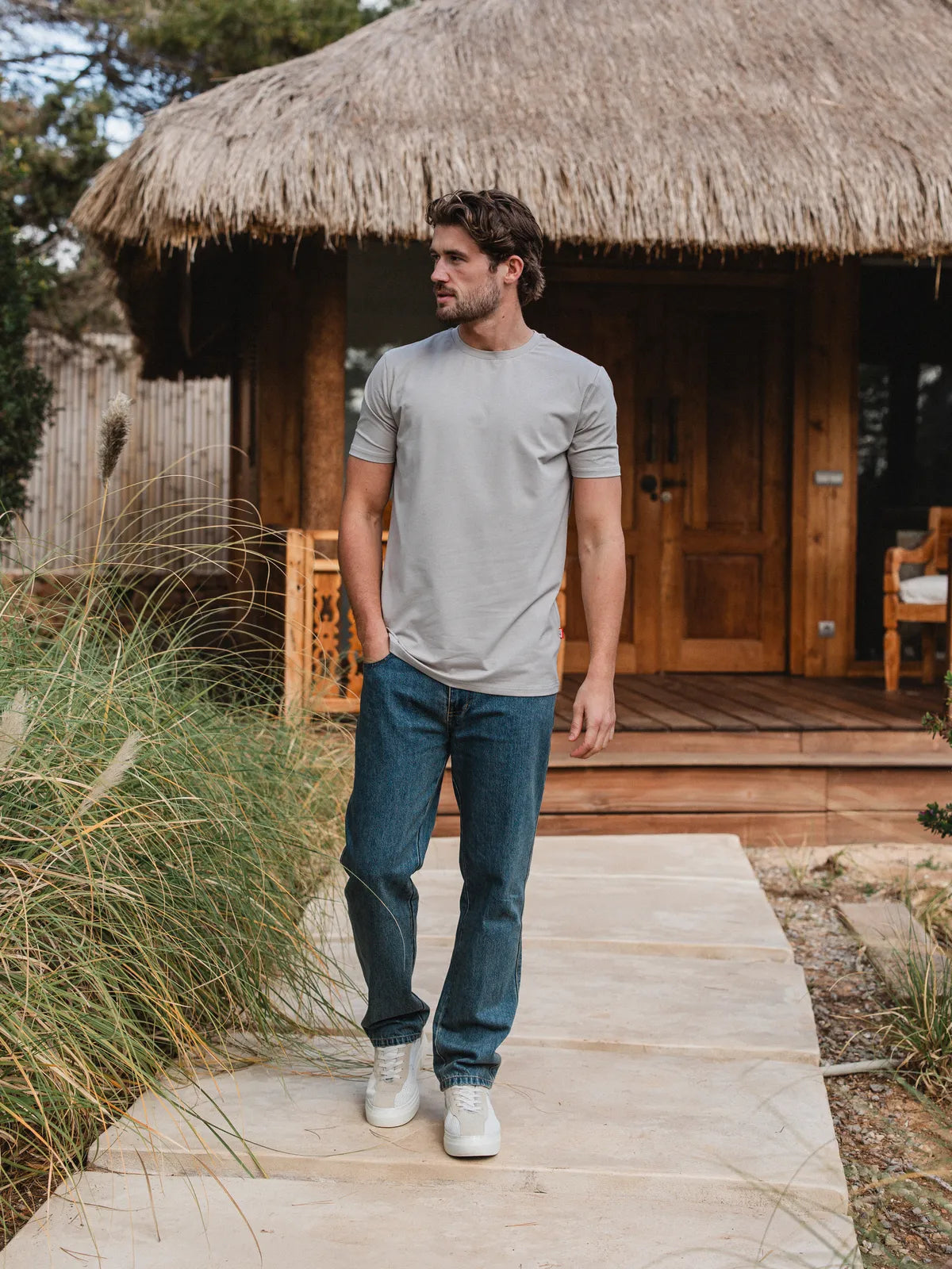 Light Grey Slimfit T-shirt