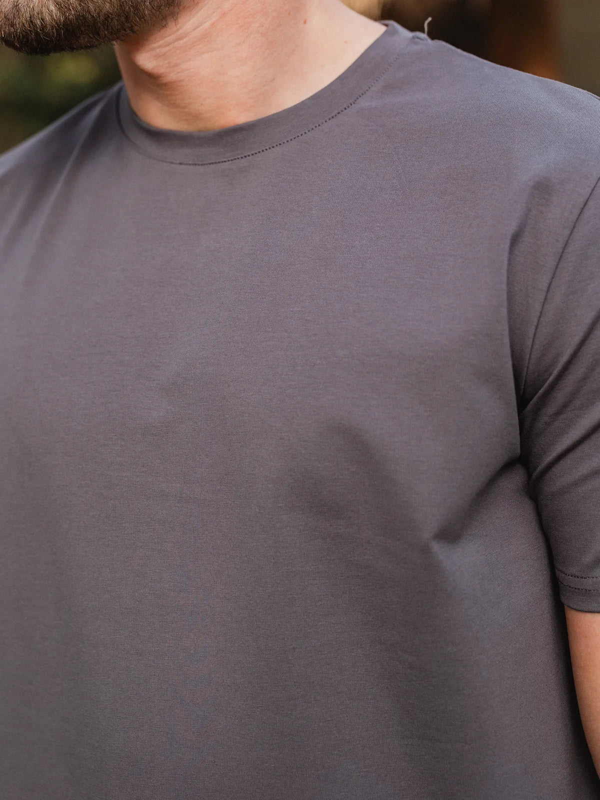 Dark Grey Slimfit T-shirt