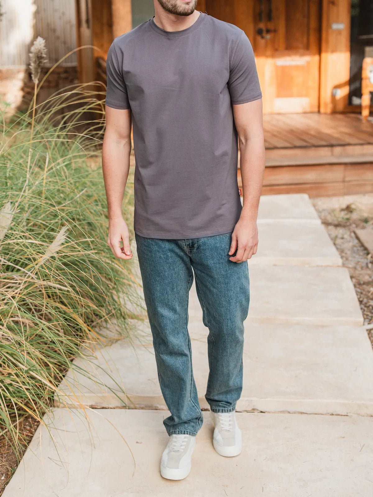 Dark Grey Slimfit T-shirt