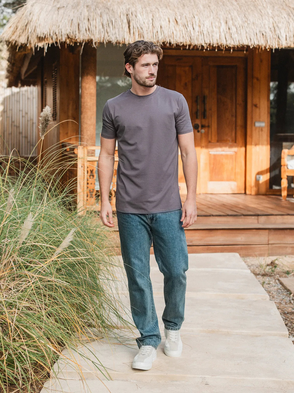 Dark Grey Slimfit T-shirt