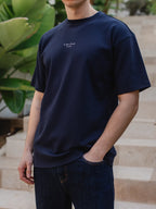 Navy La Hora Dorada Oversized T-shirt