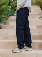 Dark Blue Denim Jeans