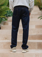 Dark Blue Denim Jeans