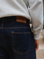 Dark Blue Denim Jeans