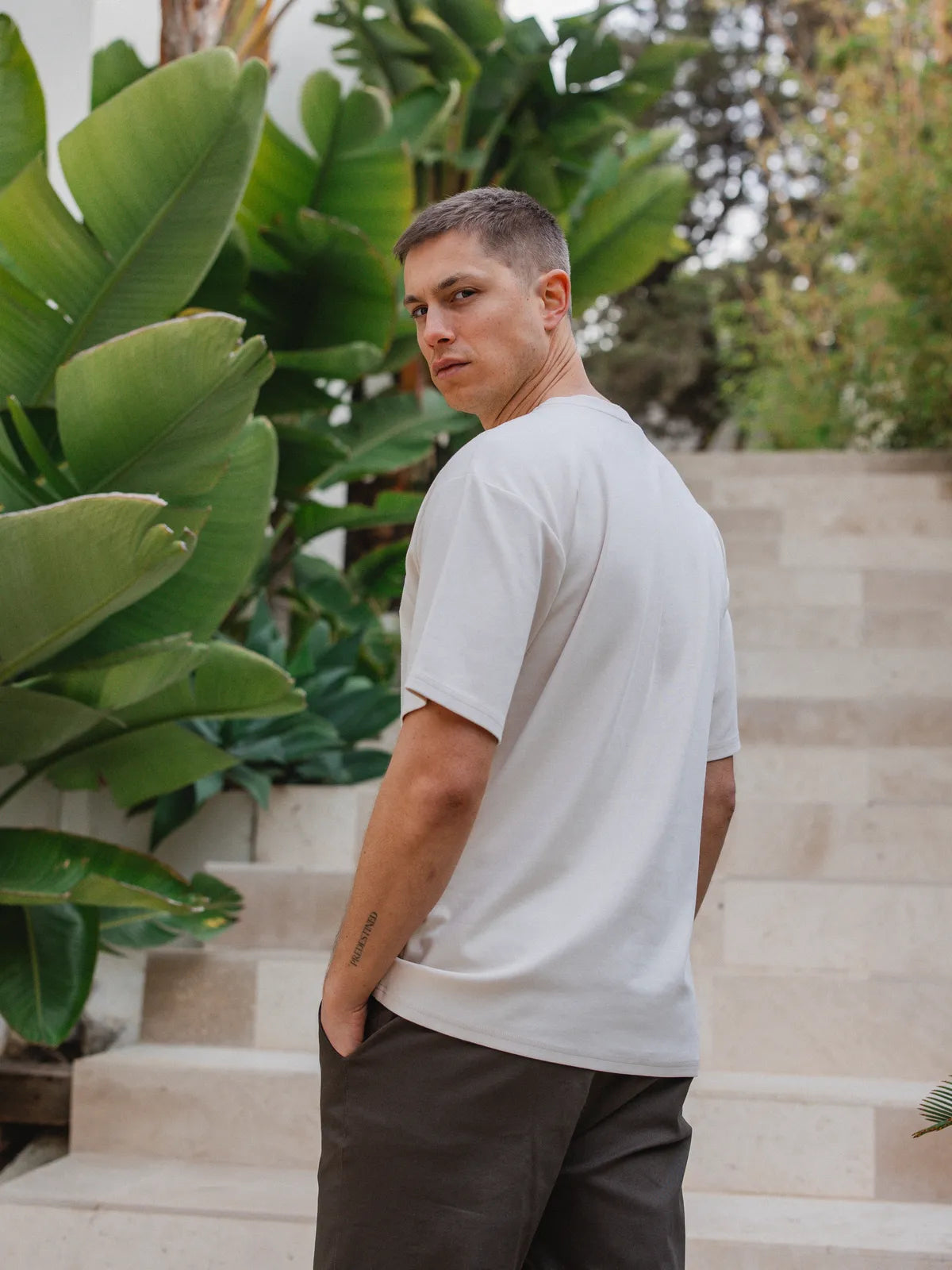 Creme La Hora Dorada Oversized T-shirt