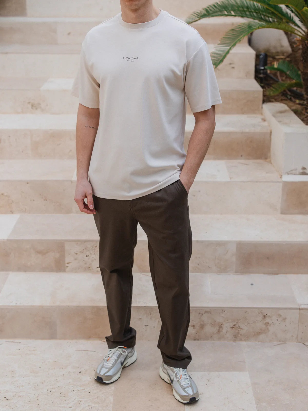 Creme La Hora Dorada Oversized T-shirt