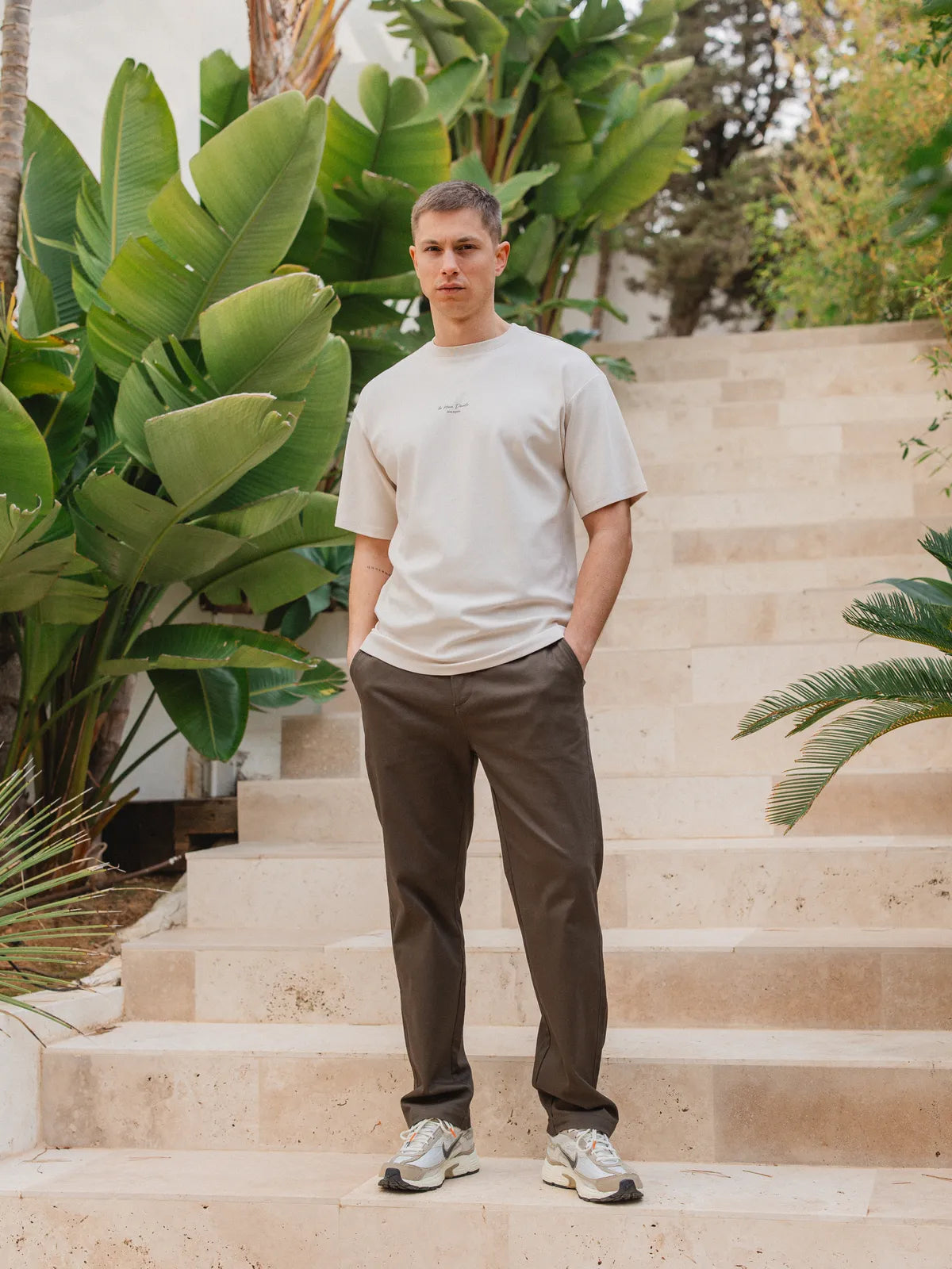 Creme La Hora Dorada Oversized T-shirt