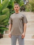 Brown Ibiza Oversized T-shirt