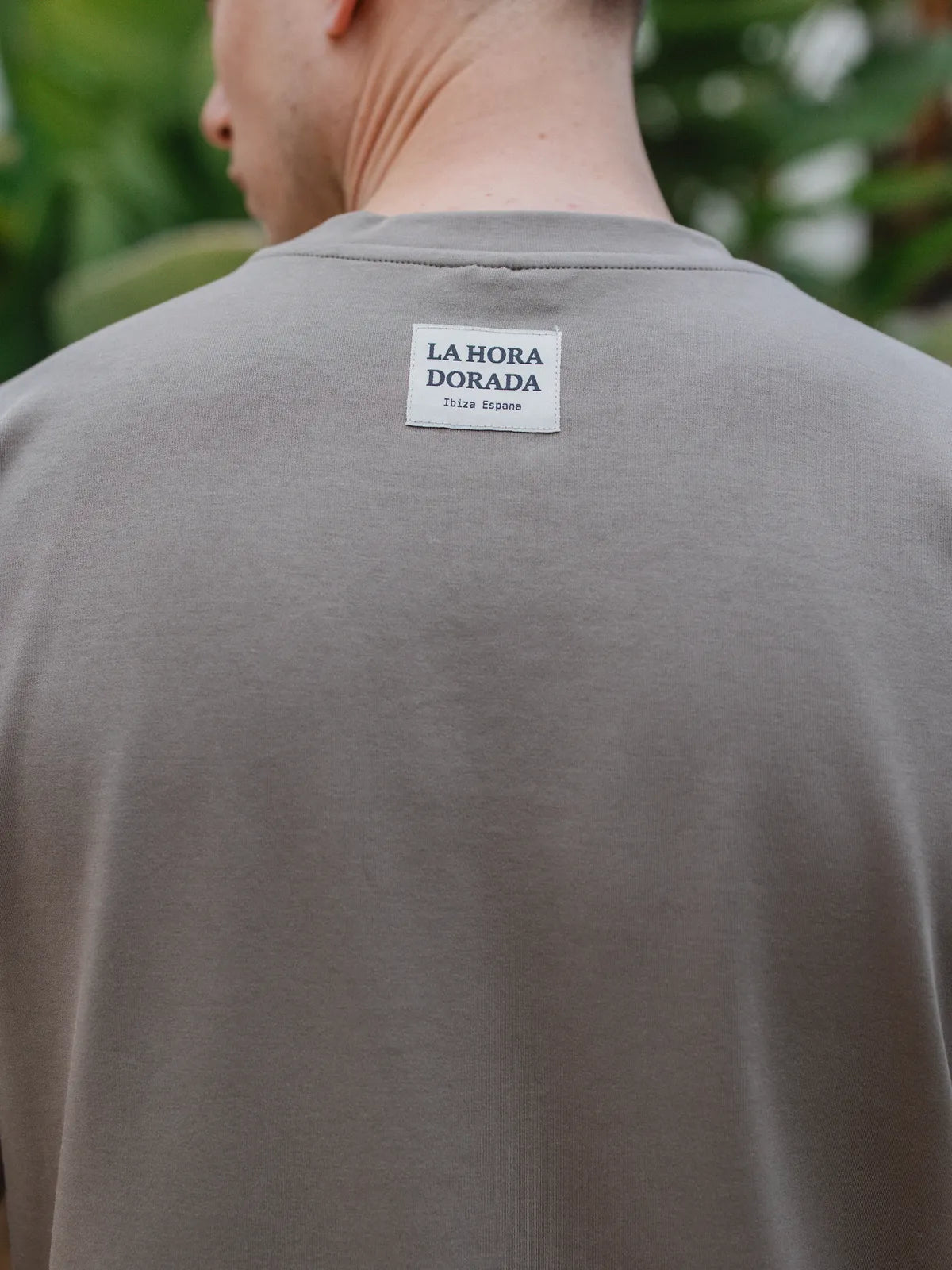 Braunes La Hora Label Oversized T-Shirt