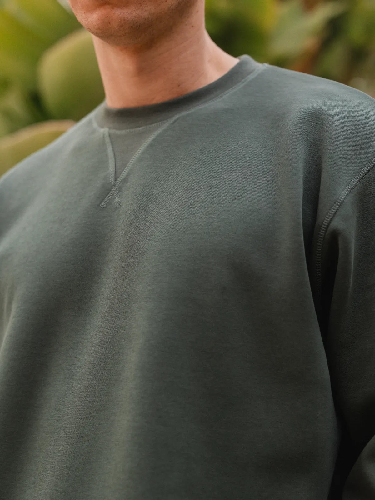 Green Oversized Sweater