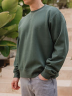 Green Oversized Sweater