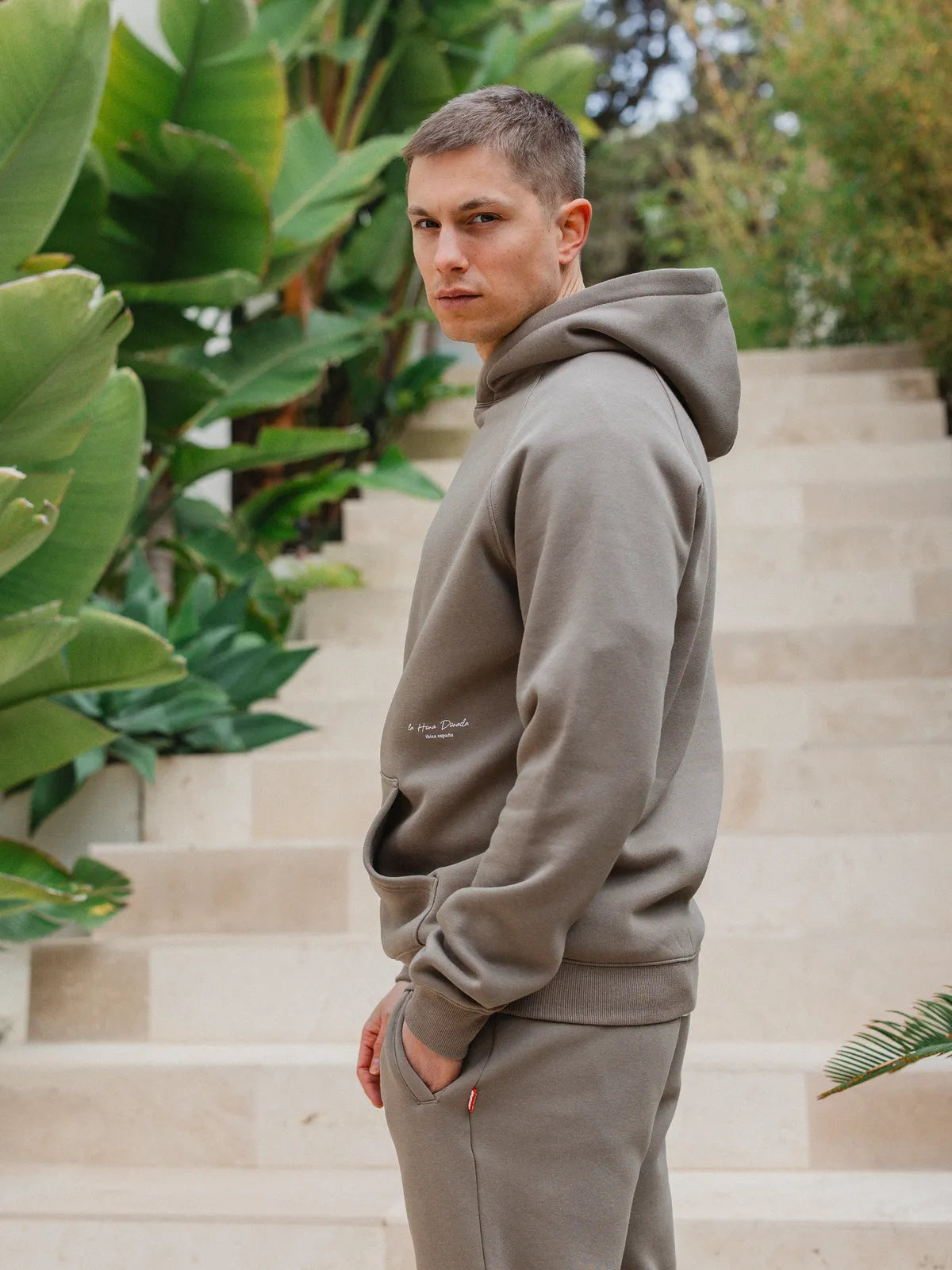 Brown La Hora Oversized Hoodie