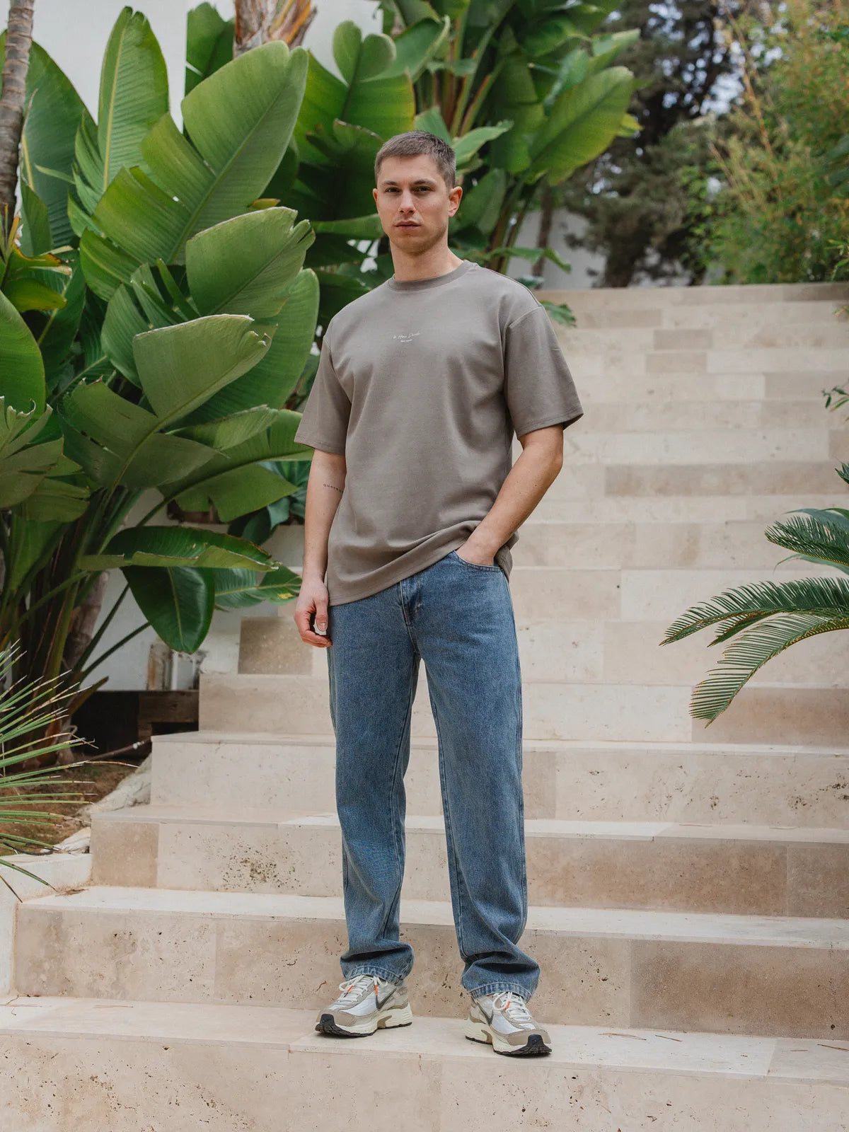 Brown La Hora Dorada Oversized T-shirt