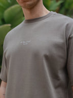 Brown La Hora Dorada Oversized T-shirt