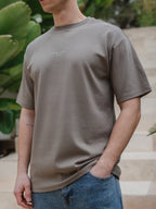 Brown La Hora Dorada Oversized T-shirt