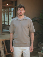 Olive Structure Summer V-Polo