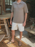 Olive Structure Summer V-Polo