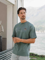 Green Anniversary Oversized T-shirt