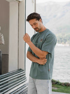 Green Anniversary Oversized T-shirt