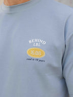 Light Blue Label Oversized T-shirt