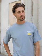 Light Blue Label Oversized T-shirt