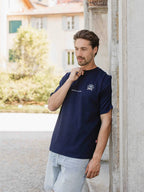 Navy Anniversary Oversized T-shirt