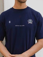 Navy Anniversary Oversized T-shirt