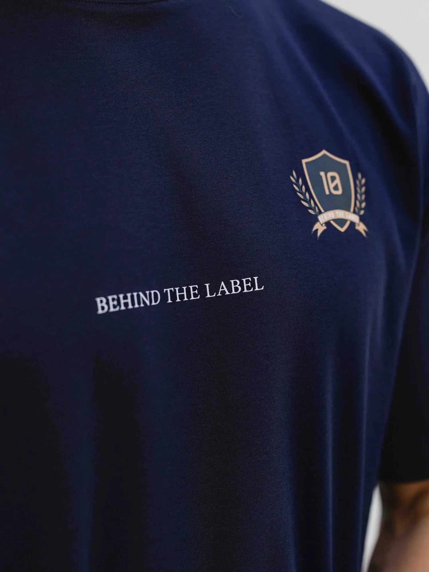 Navy Anniversary Oversized T-shirt