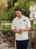 Creme Anniversary Oversized Poloshirt