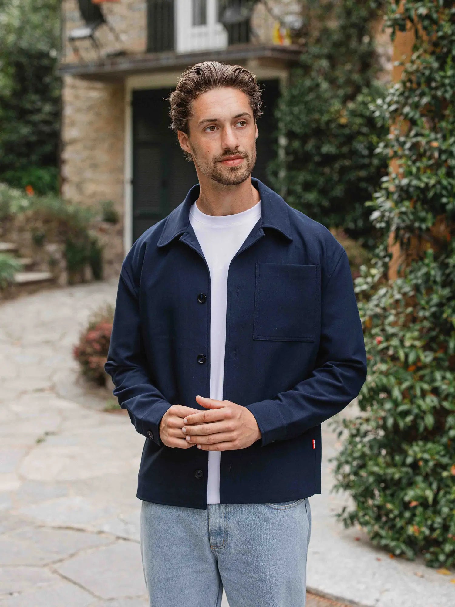 Navy Layer Overshirt
