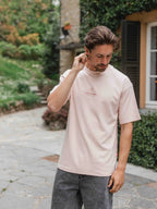 Peach Lago Oversized T-shirt