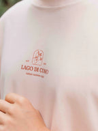 Peach Lago Oversized T-shirt