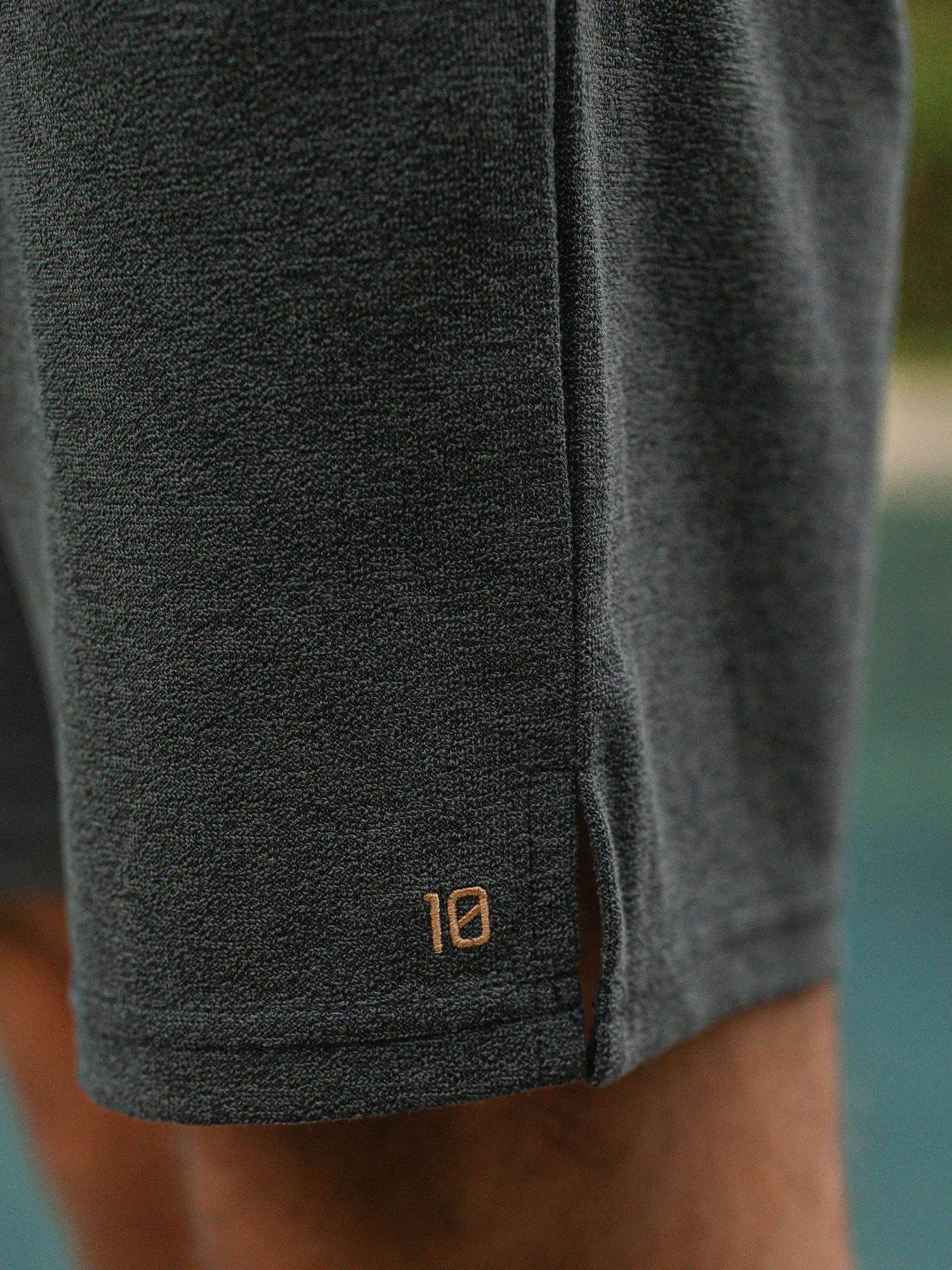 Green Boucle Short