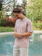 Old Pink Lago Oversized T-shirt