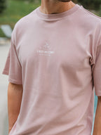 Old Pink Lago Oversized T-shirt
