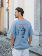 Blue Catch Oversized T-shirt