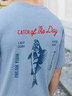 Blue Catch Oversized T-shirt