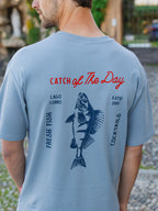 Blue Catch Oversized T-shirt