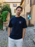 Navy Fish Oversized T-shirt