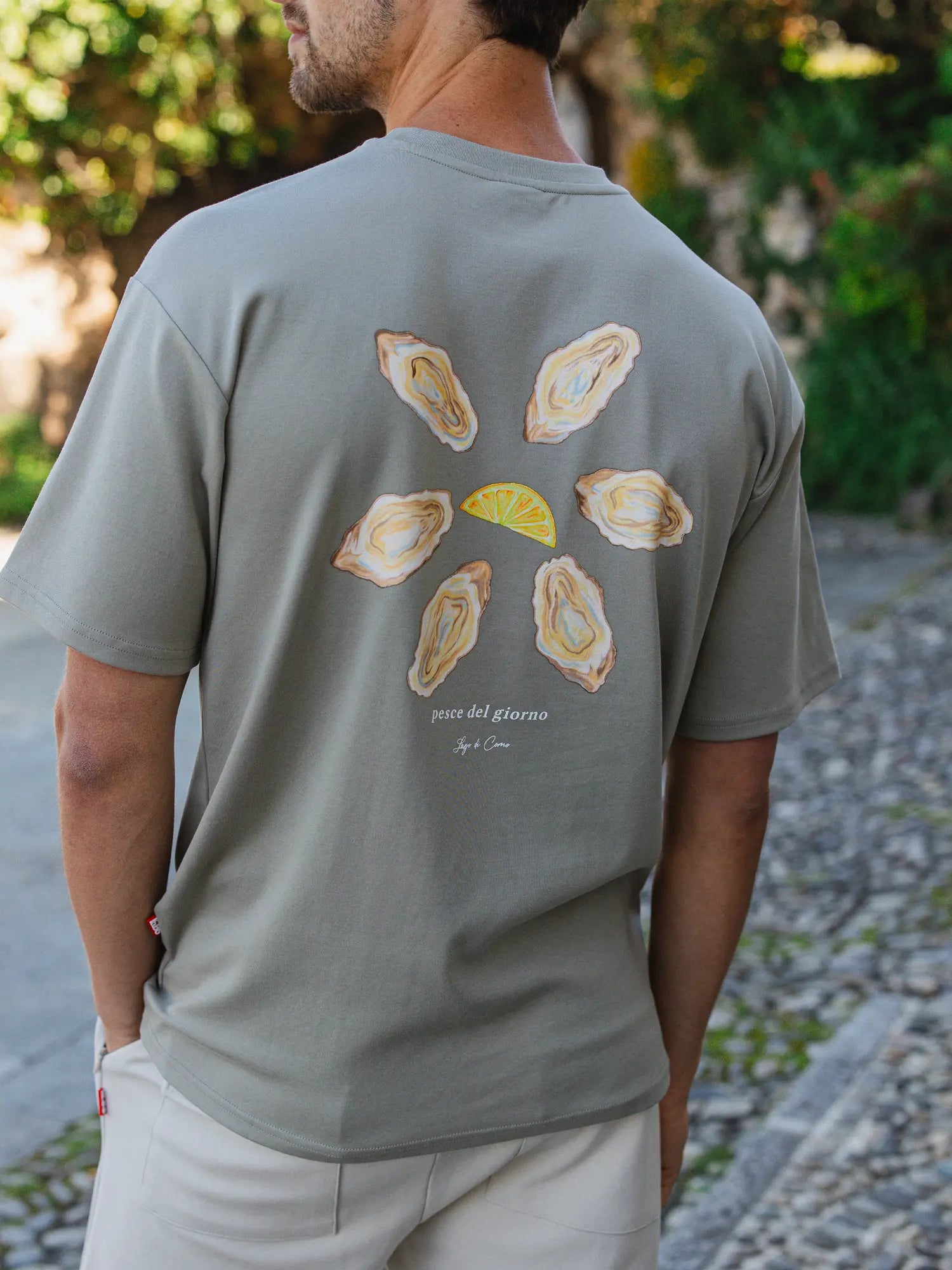 Green Oyster Oversized T-shirt